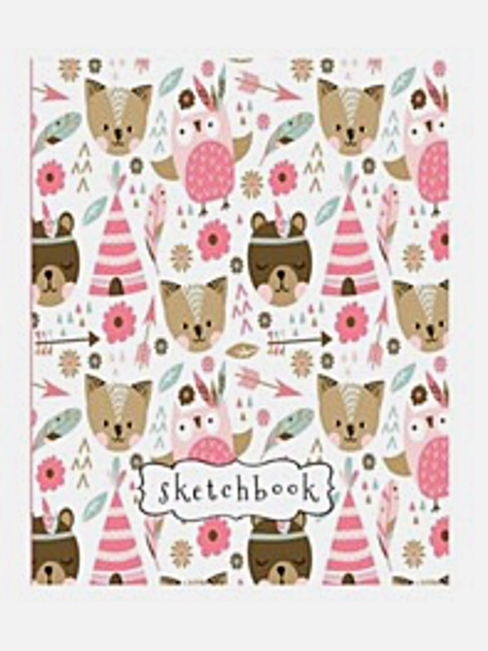 Blank Sketchbook for Journaling, Sketches, Doodles